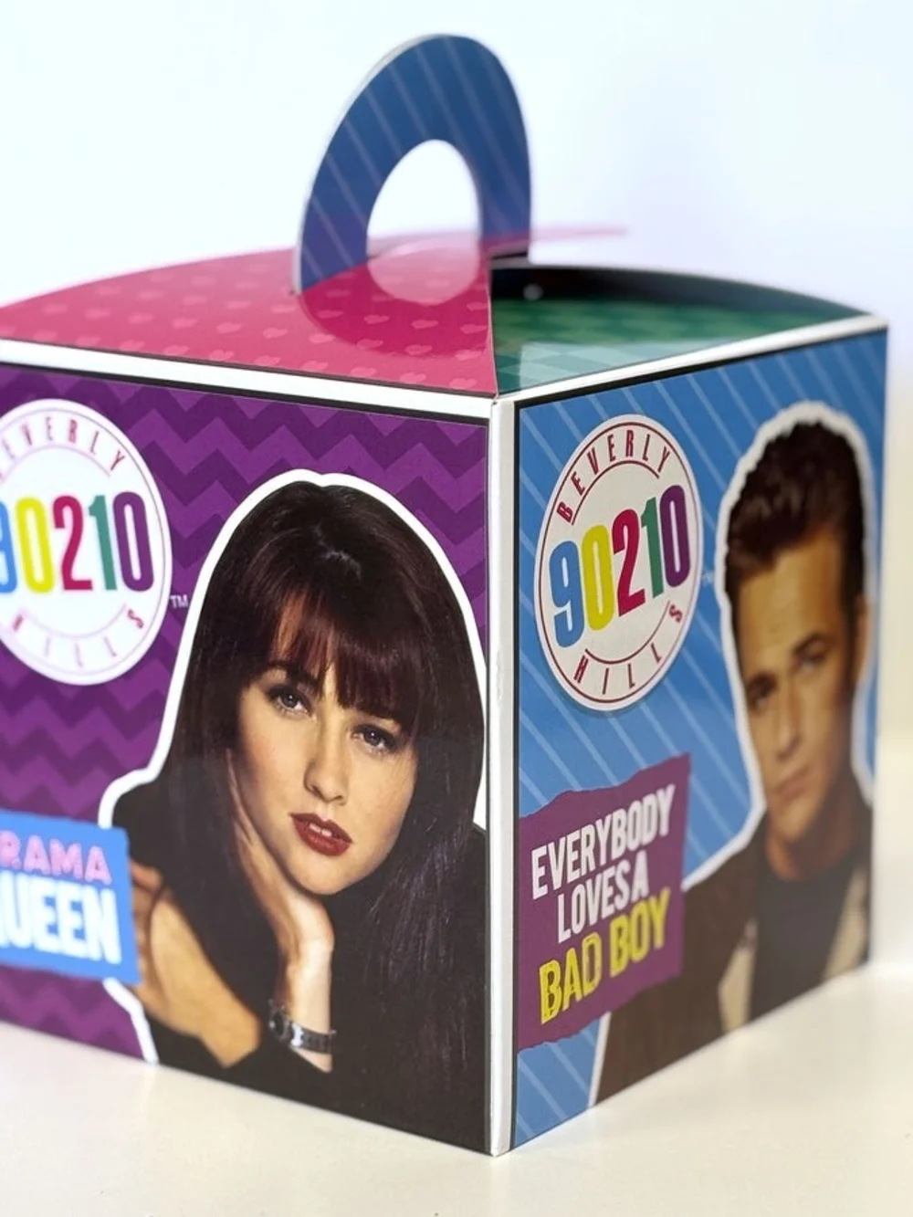 NWT Beverly Hills 90210 Collectible Boxes - Bright Multicolor (Pack Of 8)